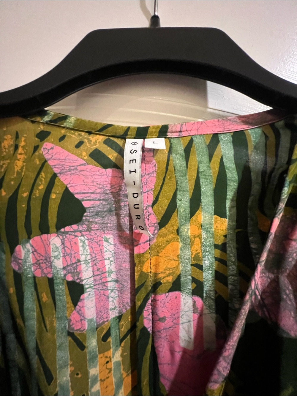 Osei Duro Letsa Wrap Dress “Waters” - Picture 4 of 4